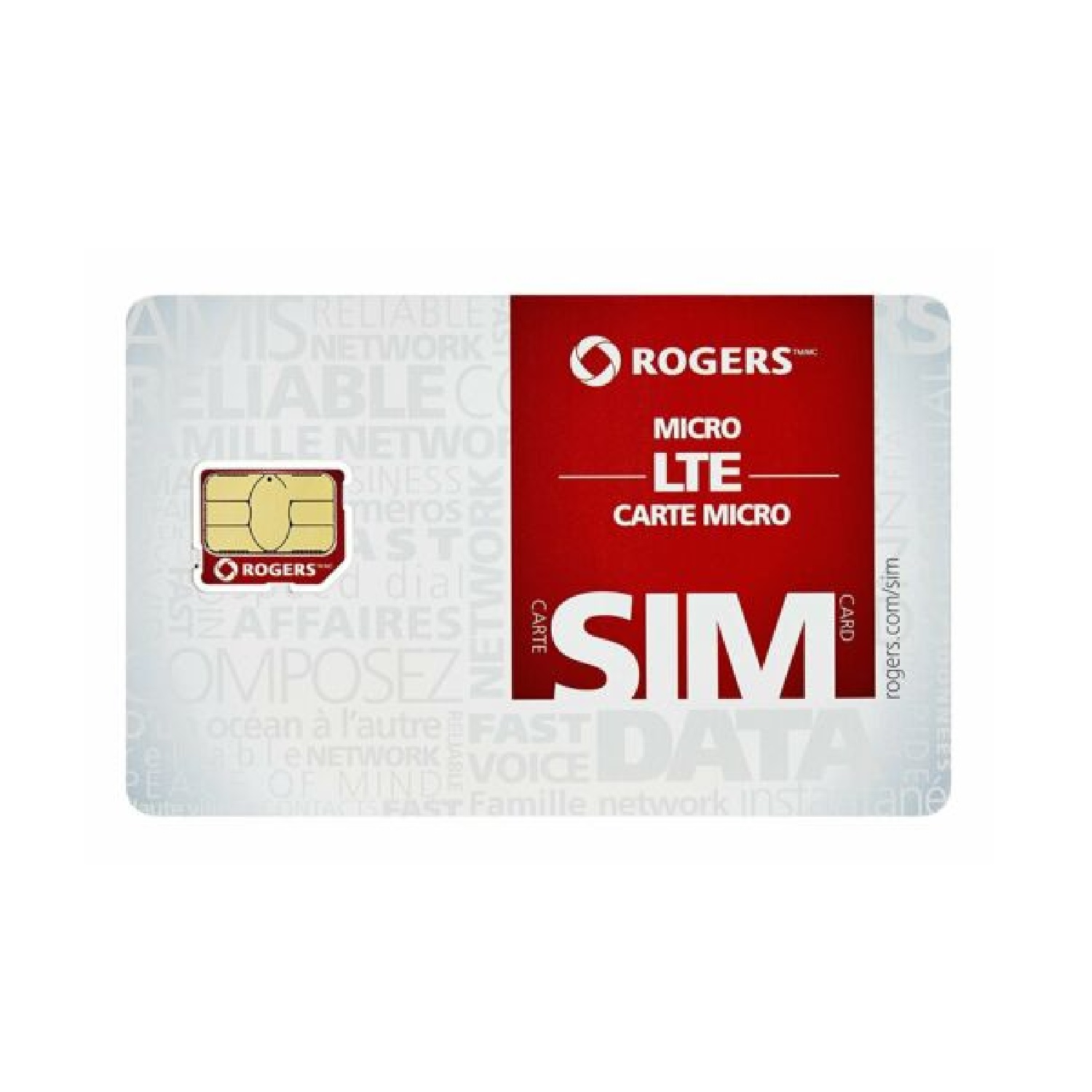 Rogers Micro SIM Card